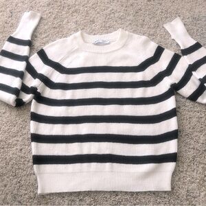 Women’s Zara Knit Striped Sweater Size S